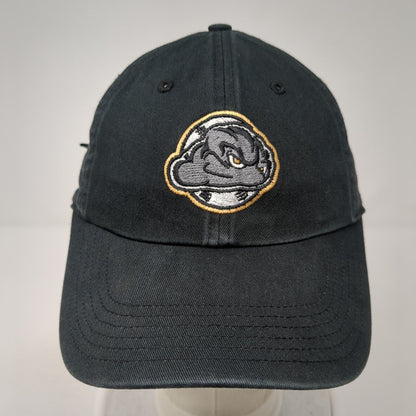 Richardson Slideback Baseball Cap Black Large Adjustable Embroidered 6 Panel