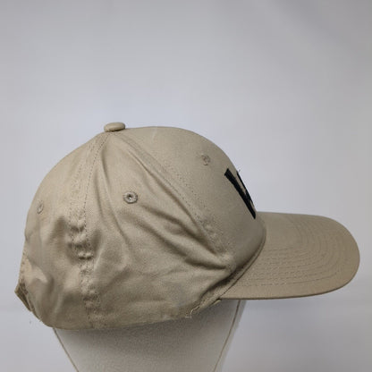 HK Heckler & Koch Strapback Hat Tan One Size Adjustable Embroidered 6 Panel