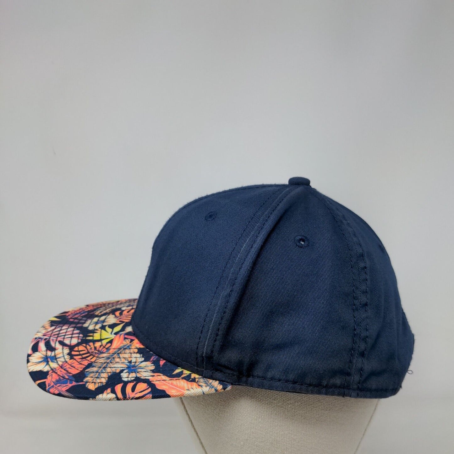 No Boundaries Snapback Hat Multicolor One Size Floral Adjustable 6 Panel