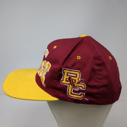 Boston College Eagles NCAA GCC Snapback Red Yellow Hat Vintage 1984 80's