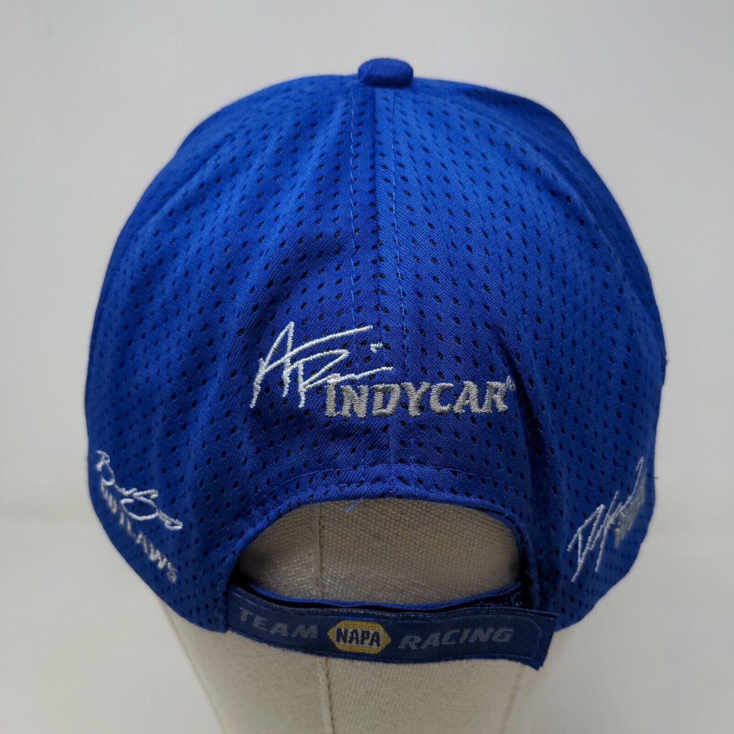 NAPA Racing Men's Strapback Hat Blue Embroidered Logo Nascar Cup Indy Car Logo