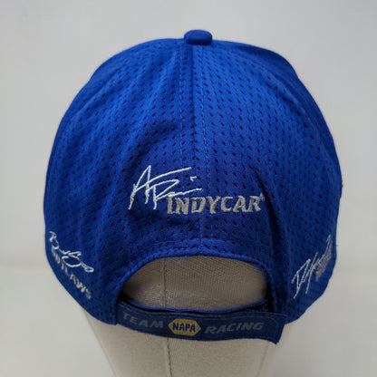 NAPA Racing Men's Strapback Hat Blue Embroidered Logo Nascar Cup Indy Car Logo