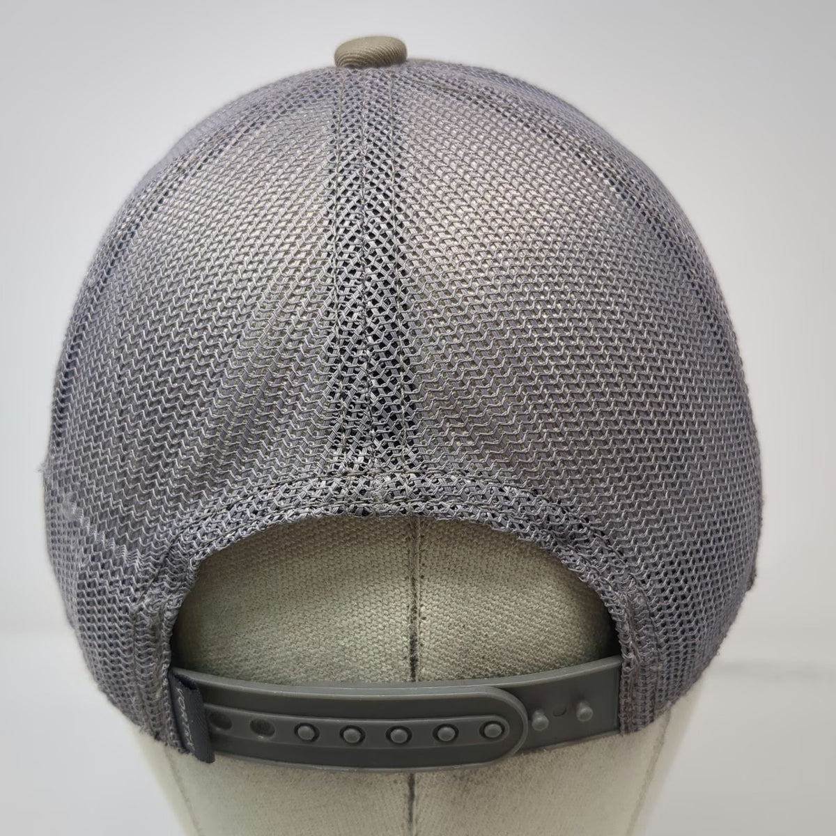 Vortex Trucker Hat Gray One Size Mesh Back Snapback Logo Hunting Shooting Gear