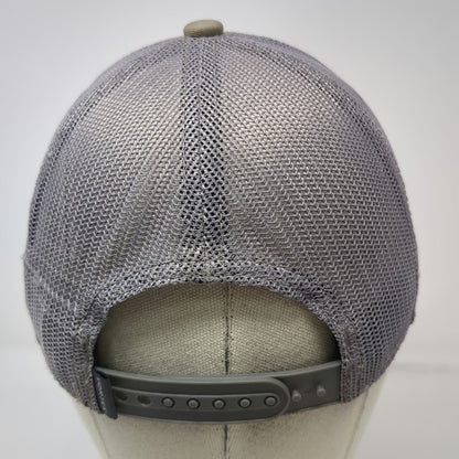 Vortex Trucker Hat Gray One Size Mesh Back Snapback Logo Hunting Shooting Gear