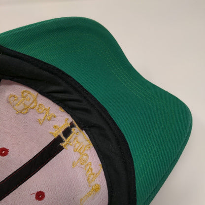 Bah Humbug Adult Snapback Hat Multicolor OSFA Adjustable Embroidered Cotton