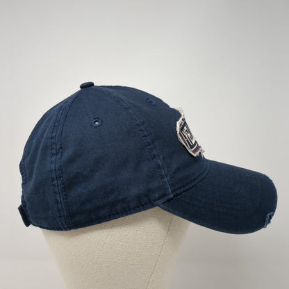 Yellowstone Since 1872 Strapback Hat Blue One Size Adjustable Distressed Ouray