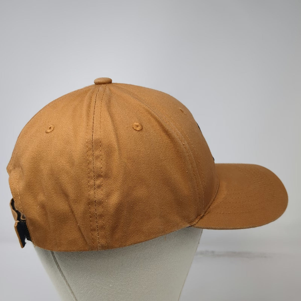 Ford Built Tough Brown Baseball Cap One Size American Flag Strapback Idaho Hat