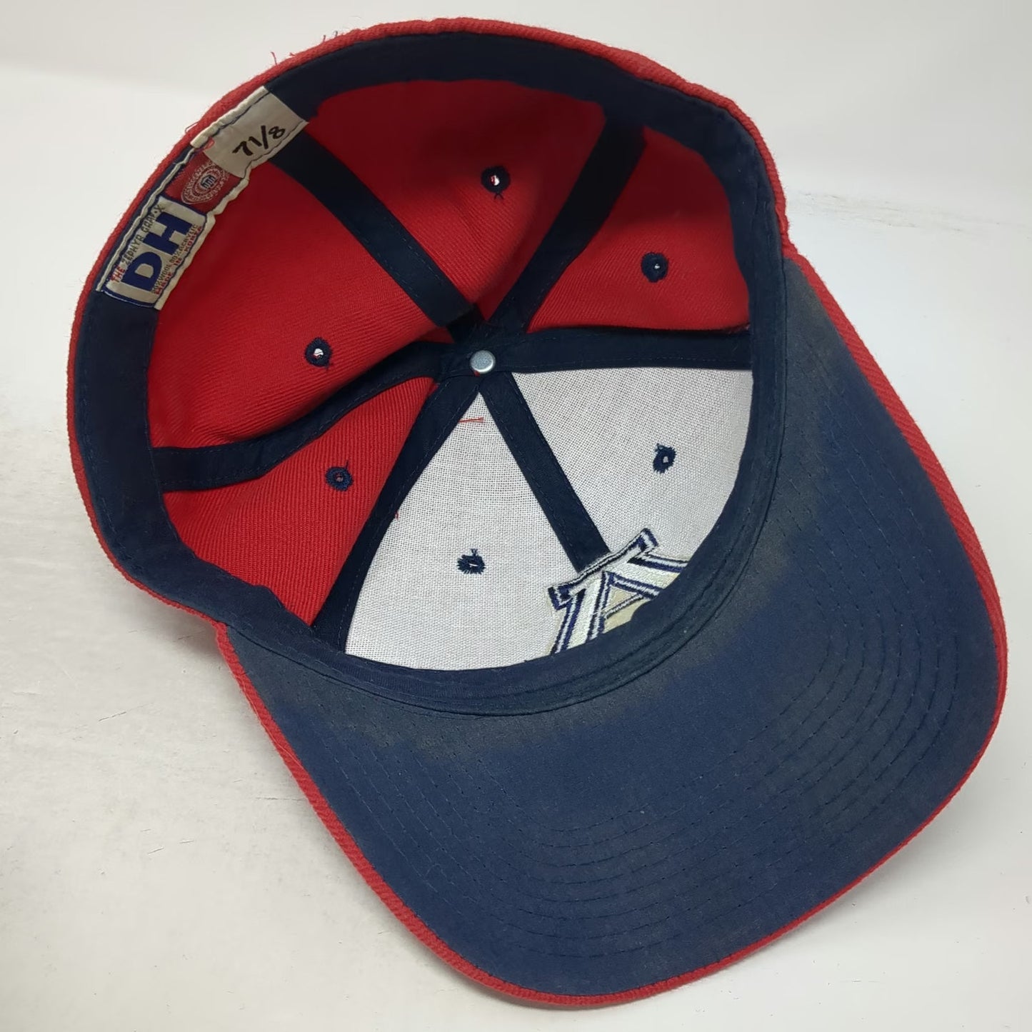 Zephyr Arizona Wildcats NCAA Red 7 1/8 Fitted Cap Hat Wool Blend Embroidered