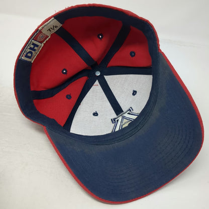 Zephyr Arizona Wildcats NCAA Red 7 1/8 Fitted Cap Hat Wool Blend Embroidered