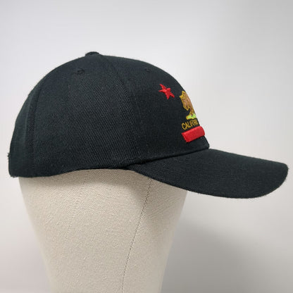 Smith Novelty Company Baseball Cap Black One Size California Republic Bear Hat