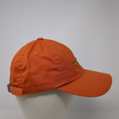 Hardrock Slideback Hat Orange One Size Adjustable Embroidered Port Authority
