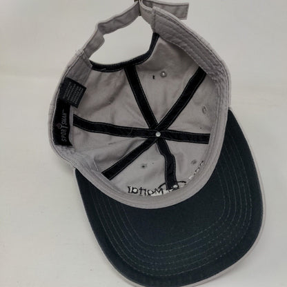 Bricks & Mortar Slideback Hat Gray One Size Embroidered Sportsman