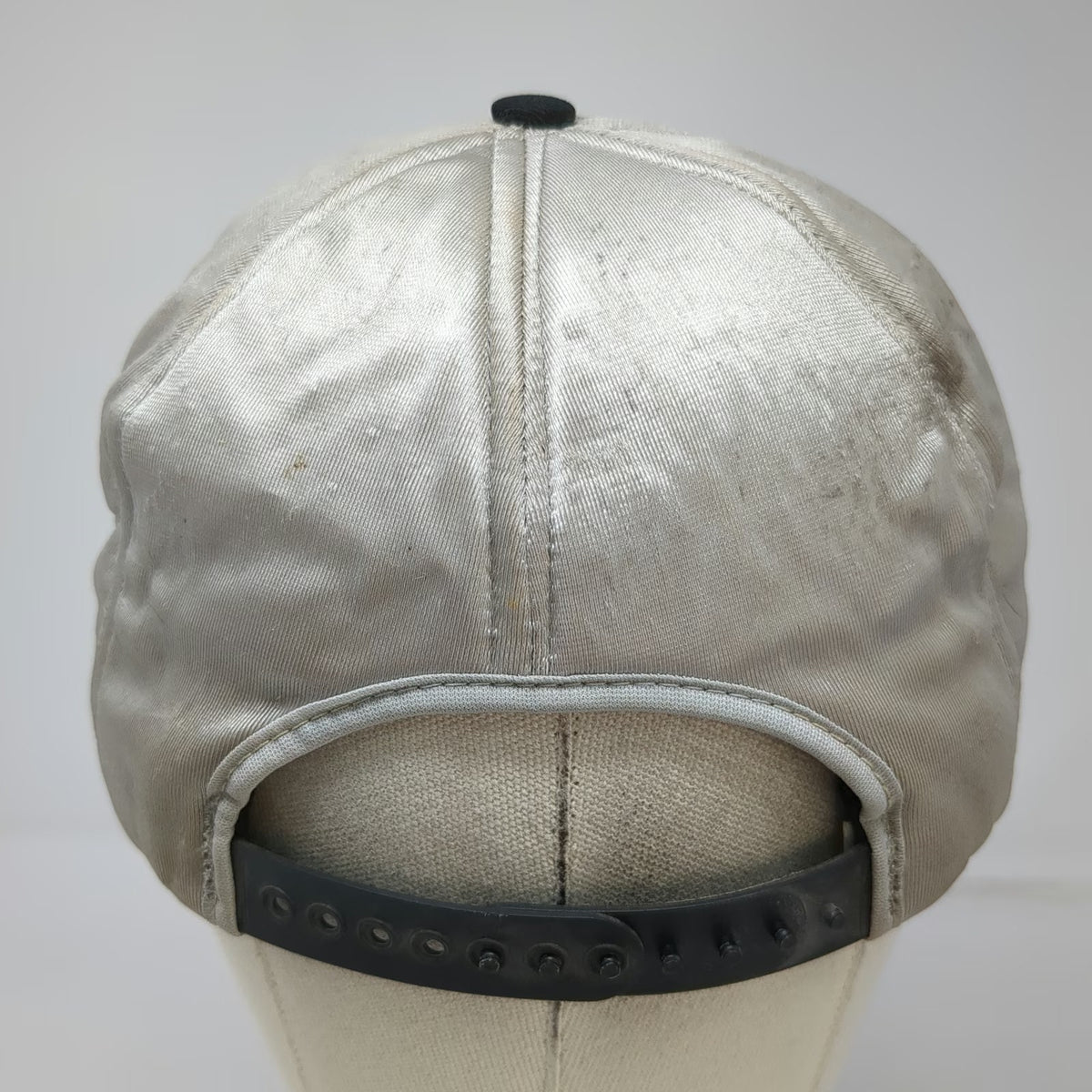 Adver-Togs 5 Panel Gray One Size White Farm Equipment Snapback Rope Hat