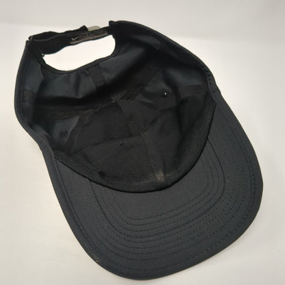 Nike Dri-Fit Strapback Hat Black One Size Adjustable Heritage86 Swoosh