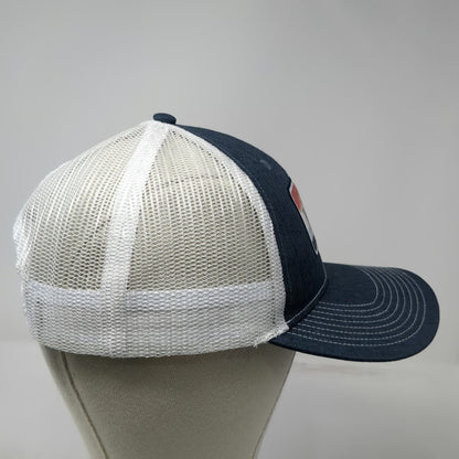 Ahead Trucker Hat Blue One Size Idaho In The Bag Mesh Snapback Patch Potatoes