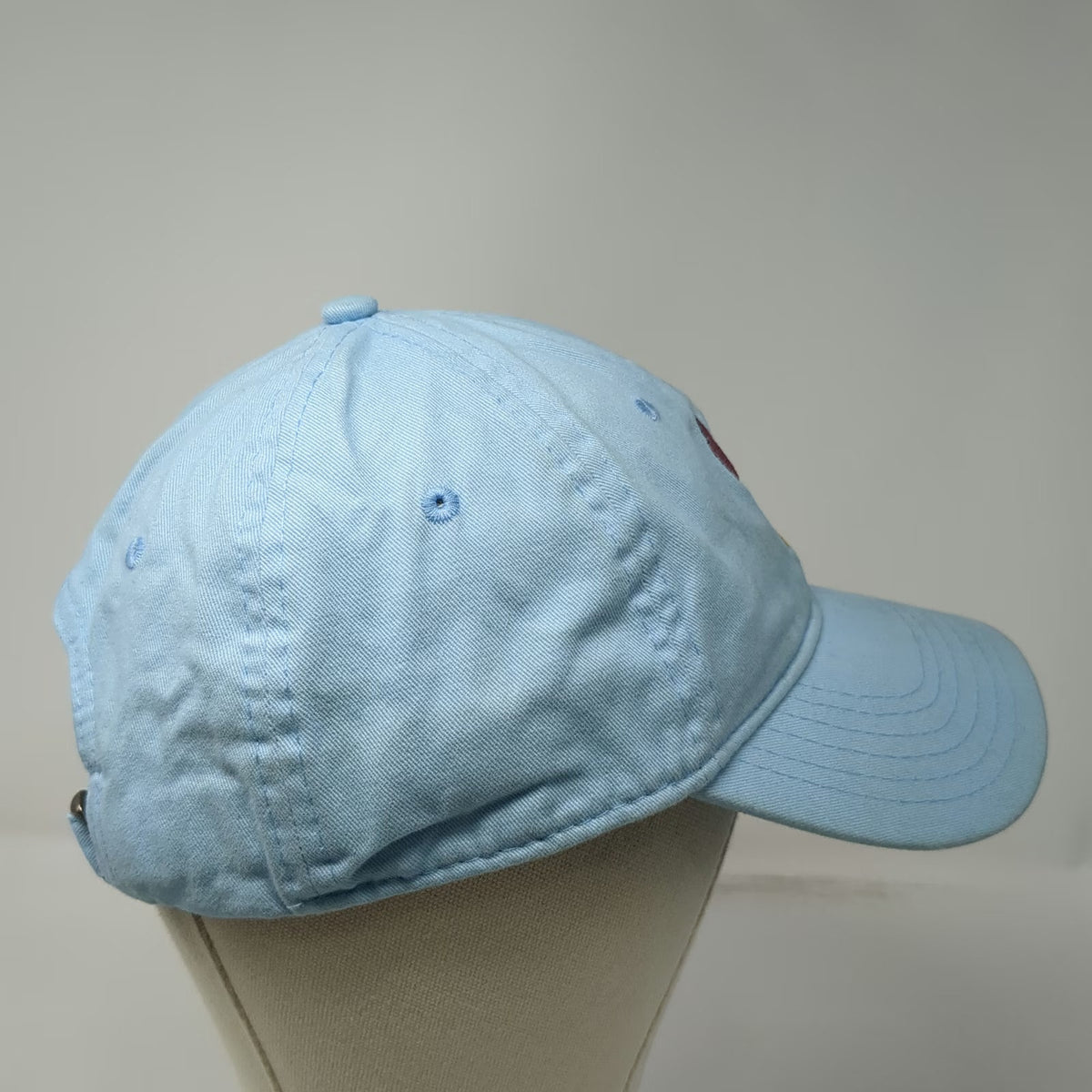 Disney Baseball Cap Blue One Size Stitch Pineapple Embroidered Slideback Hat