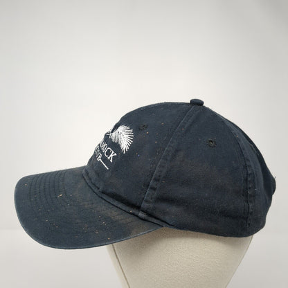 Hammock Club Strapback Baseball Cap Blue One Size Adjustable Port & Company
