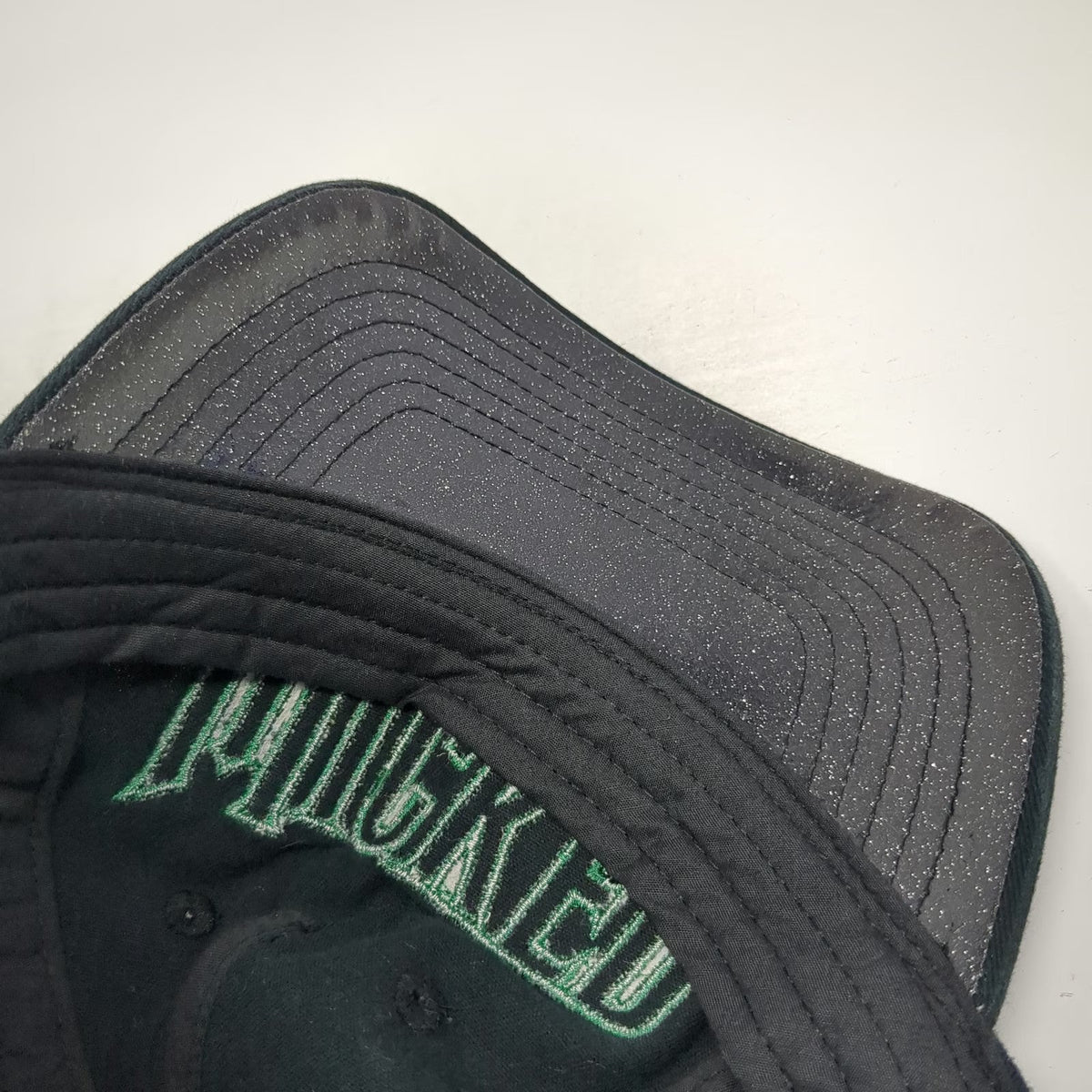 Universal Wicked 5 Panel Black One Size Glitter Logo Slideback Hat Broadway