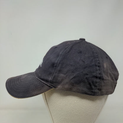 Corona Extra Strapback Hat Blue One Size Adjustable Embroidered Vented Holes