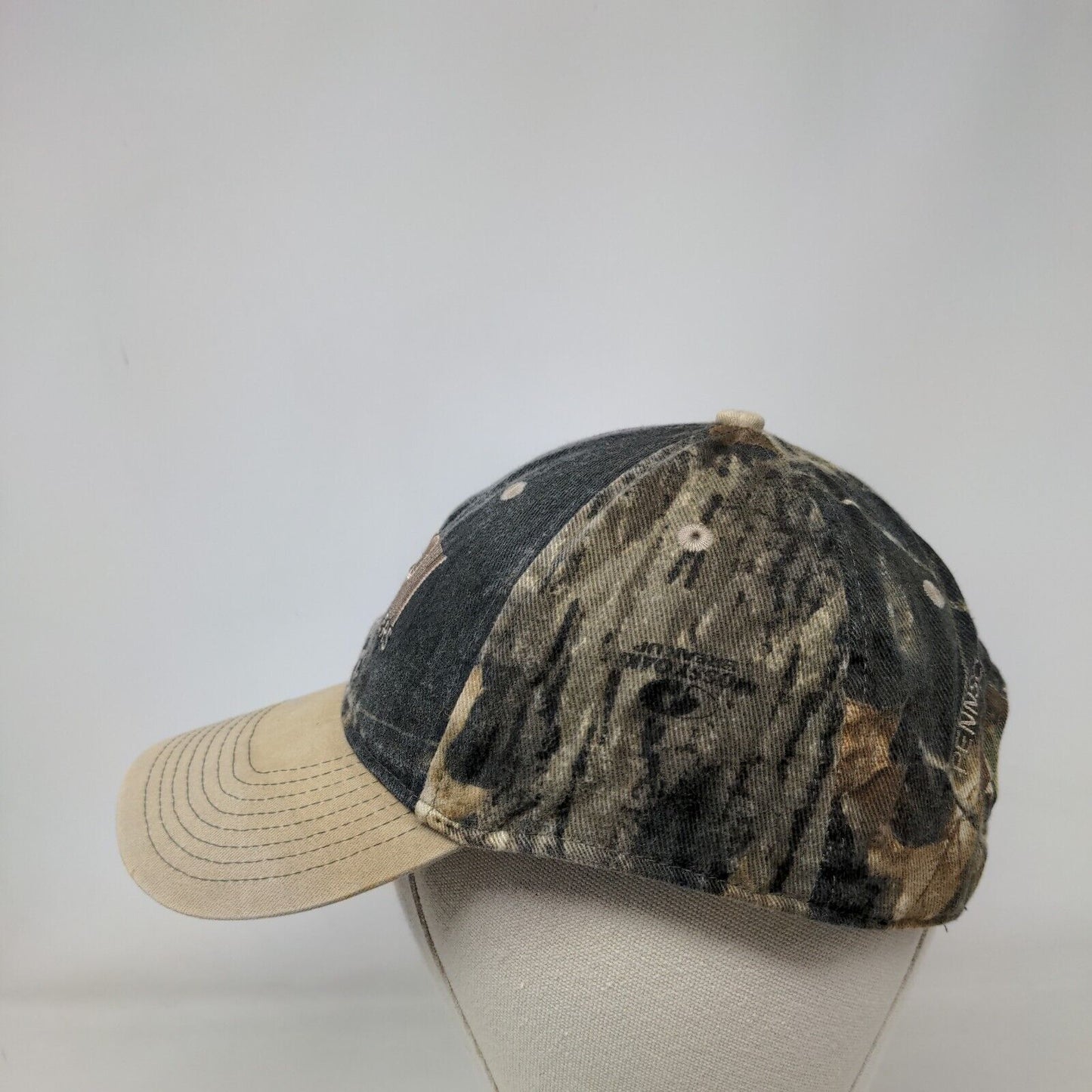 Timber Dealers Strapback Hat Camo One Size Adjustable Embroidered