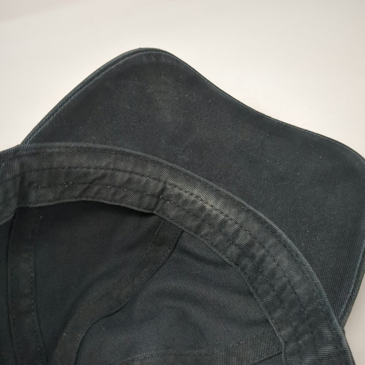 GAP Baseball Cap Black One Size Slideback Cotton Curved Brim Plain Blank Hat