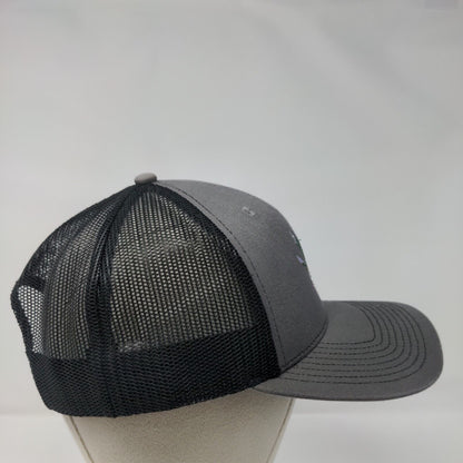 Purple Sage Adult Snapback Trucker Hat Gray One Size Mesh Back Outdoor Cap