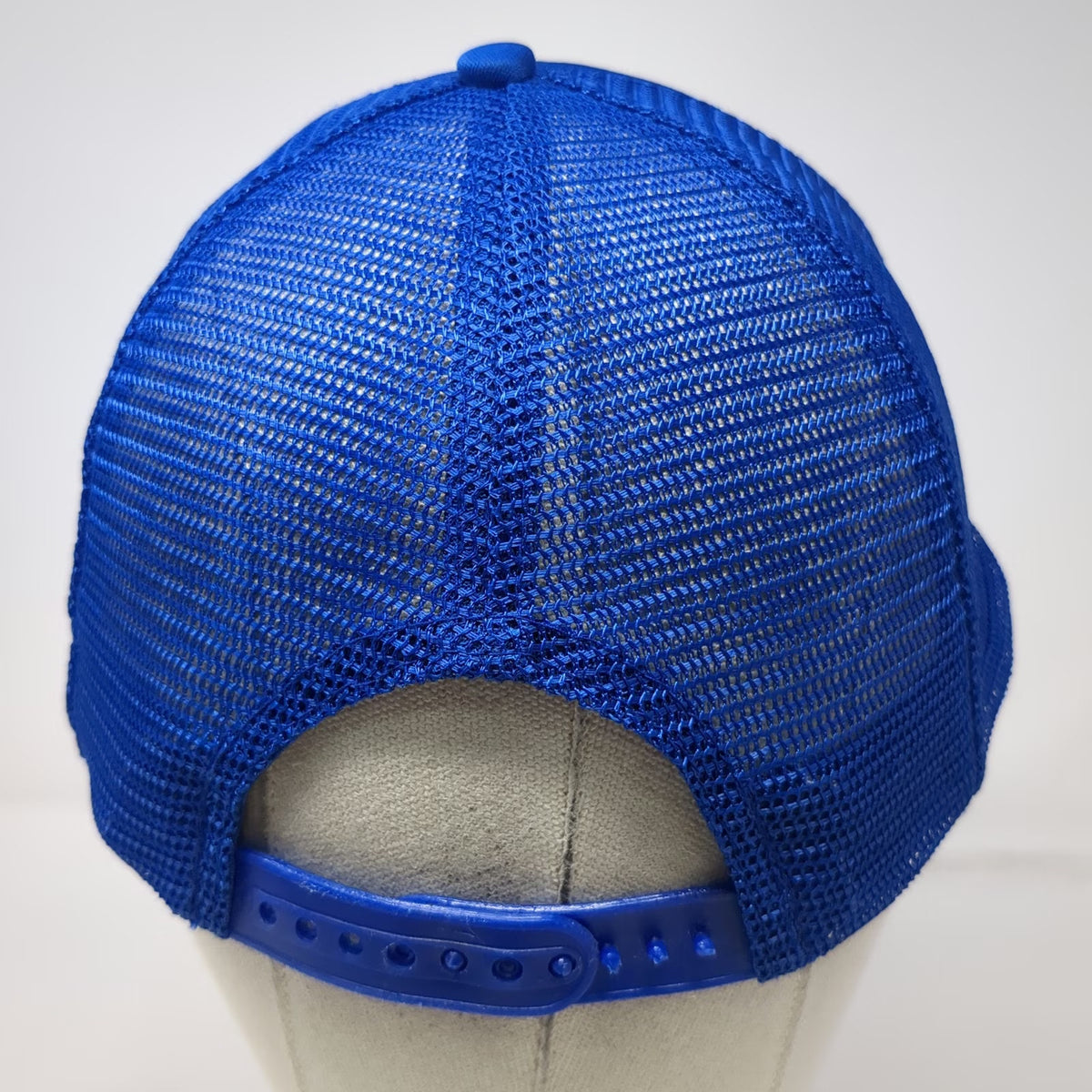 Bahamas Scrambled Eggs Trucker Hat Blue One Size Mesh Snapback Souvenir Captain