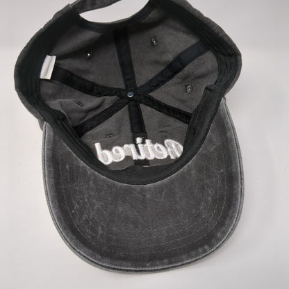 Retired 2023 Slideback Hat Gray One Size Adjustable Embroidered 6 Panel Cotton