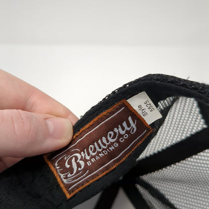 Sunriver Brewing Co. Oregon Snapback Trucker Hat Gray One Size Mesh Back Brewery