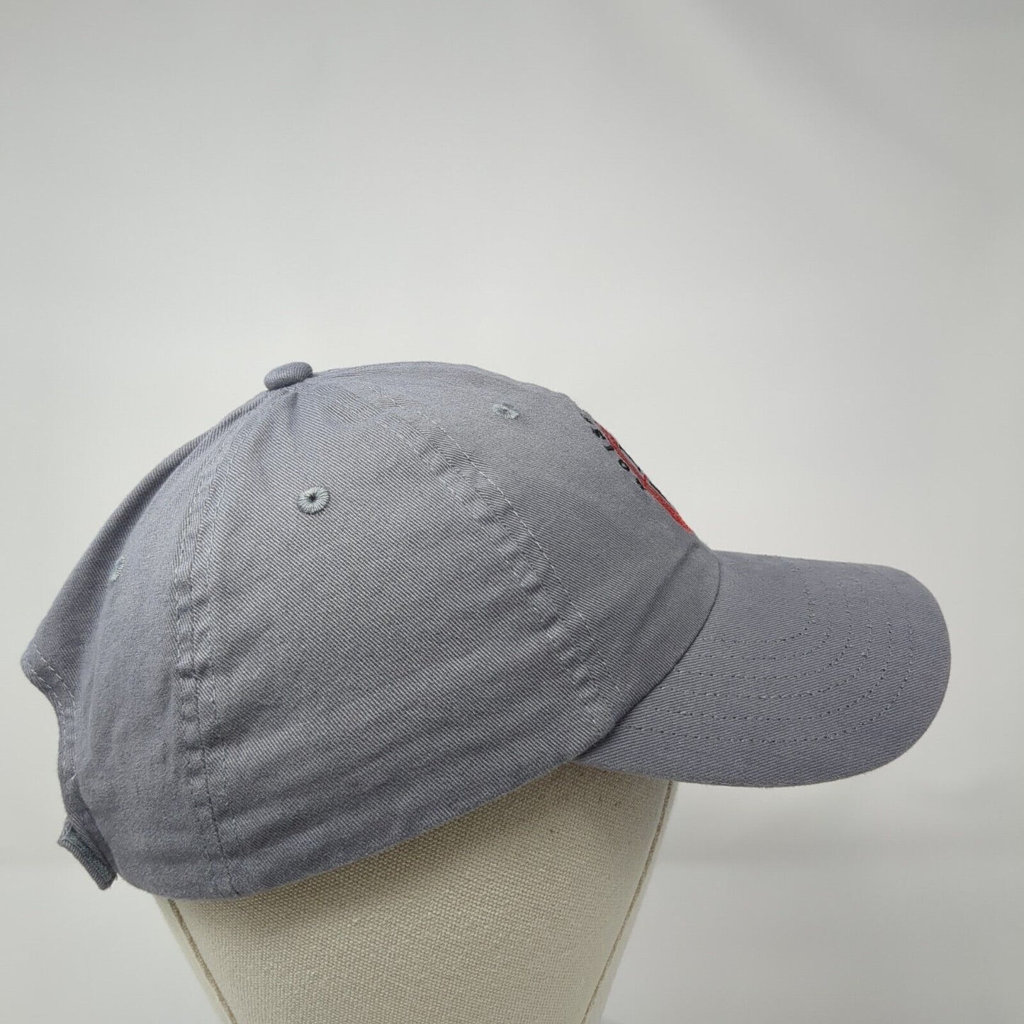 BR Boise Relays Strapback Hat Gray One Size Adjustable Embroidered 6 Panel
