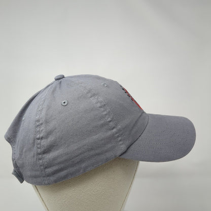 BR Boise Relays Strapback Hat Gray One Size Adjustable Embroidered 6 Panel