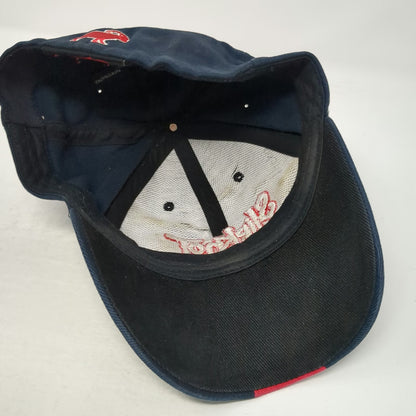 Bio-Domes Slipknot Baseball Cap Blue Red M Band Stretch Fit Graphic Logo Hat