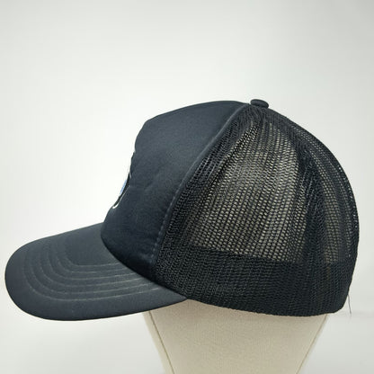 BMW Trucker Hat Black Vintage Mesh Back Foam Front Snapback Embroidered Logo