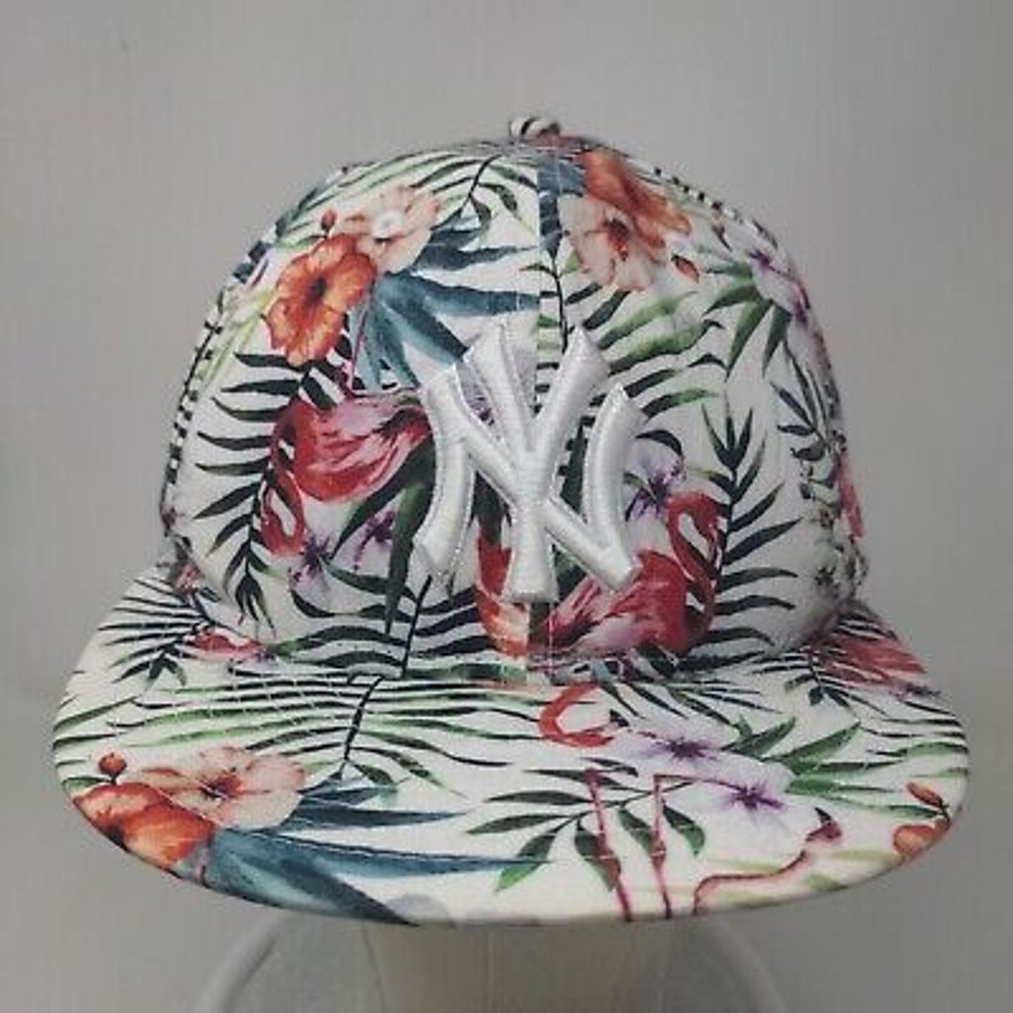 New Era Men's Snapback Hat OSFM Multicolor Floral Hawaiian New York Yankees