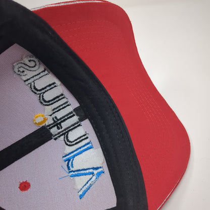 SmithRV Strapback Baseball Cap Red One Size Adjustable Patriotic 360 Apparel