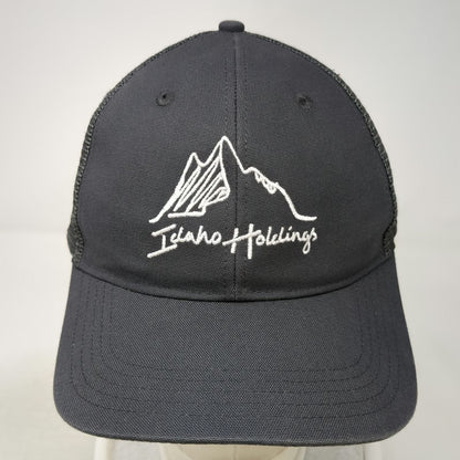 Carhartt Trucker Hat Gray One Size Mountain Idaho Holdings Mesh Back Snapback