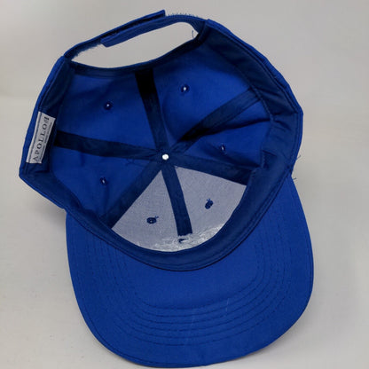 Bud Light Official Beer Sponsor Strapback Hat Blue One Size Embroidered Apollo