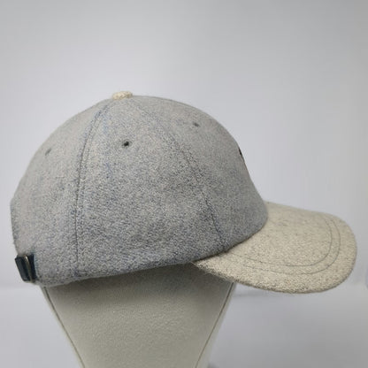 American Needle Harley Davidson Gray Baseball Cap Wool Hat Slideback Vintage