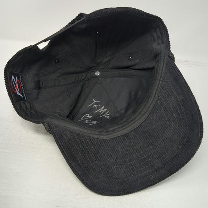 Richards & Southern Warren Zeiders 5 Panel Hat Black One Size Corduroy Rope