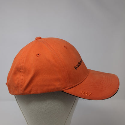 Truckmovers.com Strapback Hat Orange One Size Adjustable The Max Hat