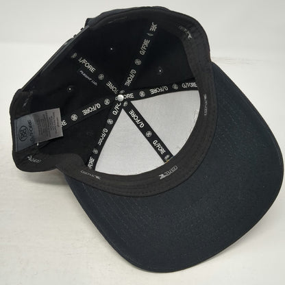 G/FORE Snapback Black One Size 5 Panel Galloway Golf Hat Bird Sun Embroidered