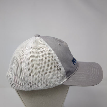 West Coast Metals Logo Snapback Trucker Hat Gray One Size Mesh Back