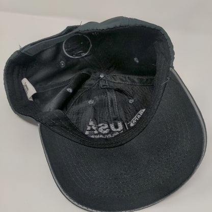 NAPA USA We Believe In Heroes Strapback Hat Gray OSFM Adjustable Patriotic