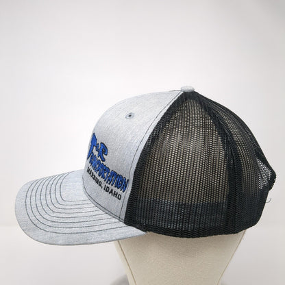 T&R Transportation Marsing Idaho Snapback Trucker Hat Gray OS Mesh Richardson