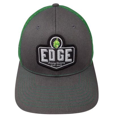 Edge Brewing Company Patch Snapback Trucker Hat Multi OSFA Mesh Back