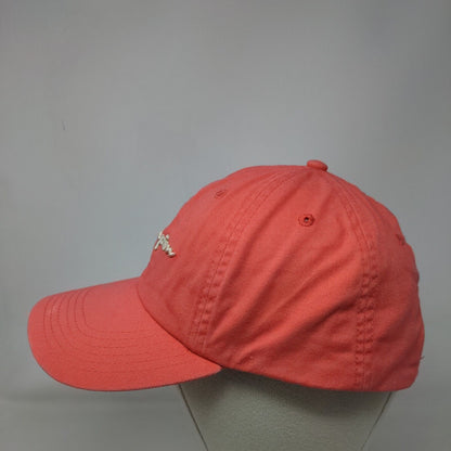 Champion Slideback Hat Pink OSFA Embroidered Adjustable Vent Holes