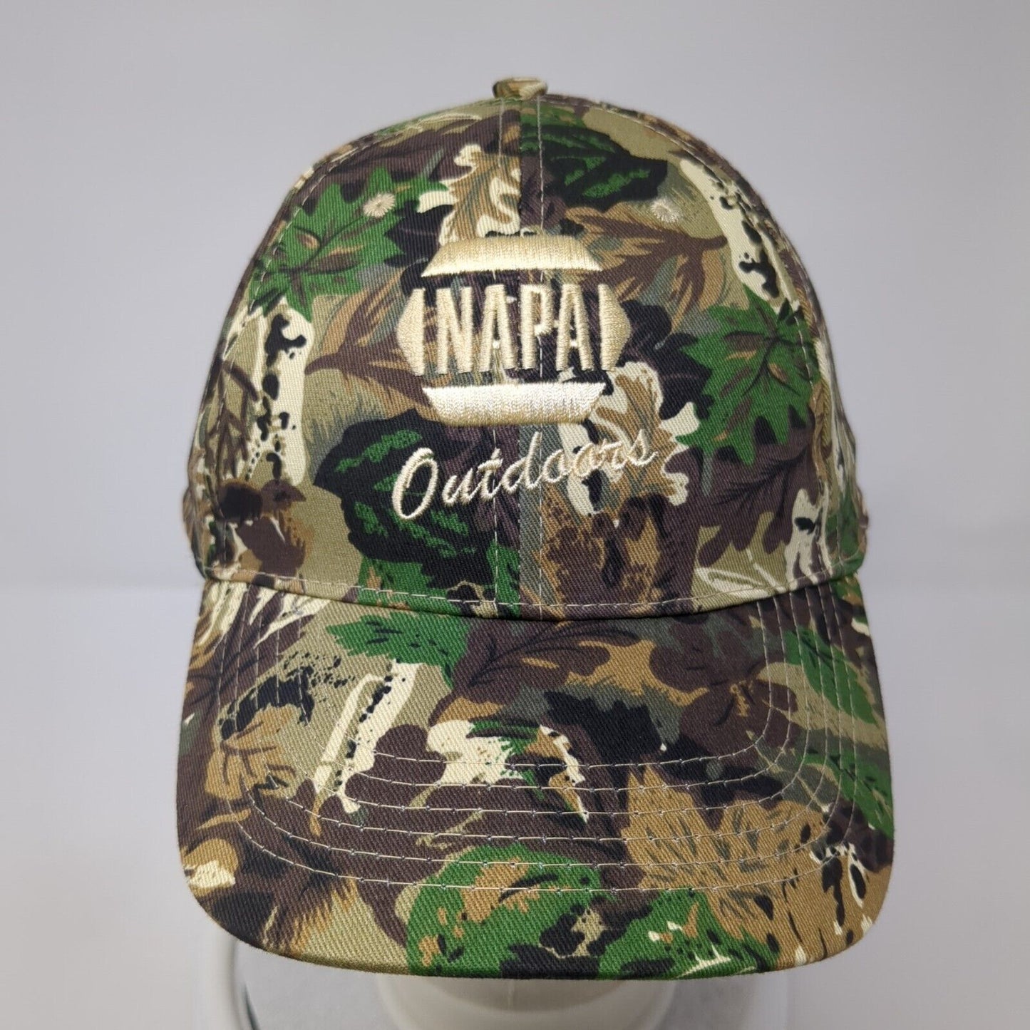 NAPA Outdoors Strapback Hat Camo One Size Adjustable Hunting Know How