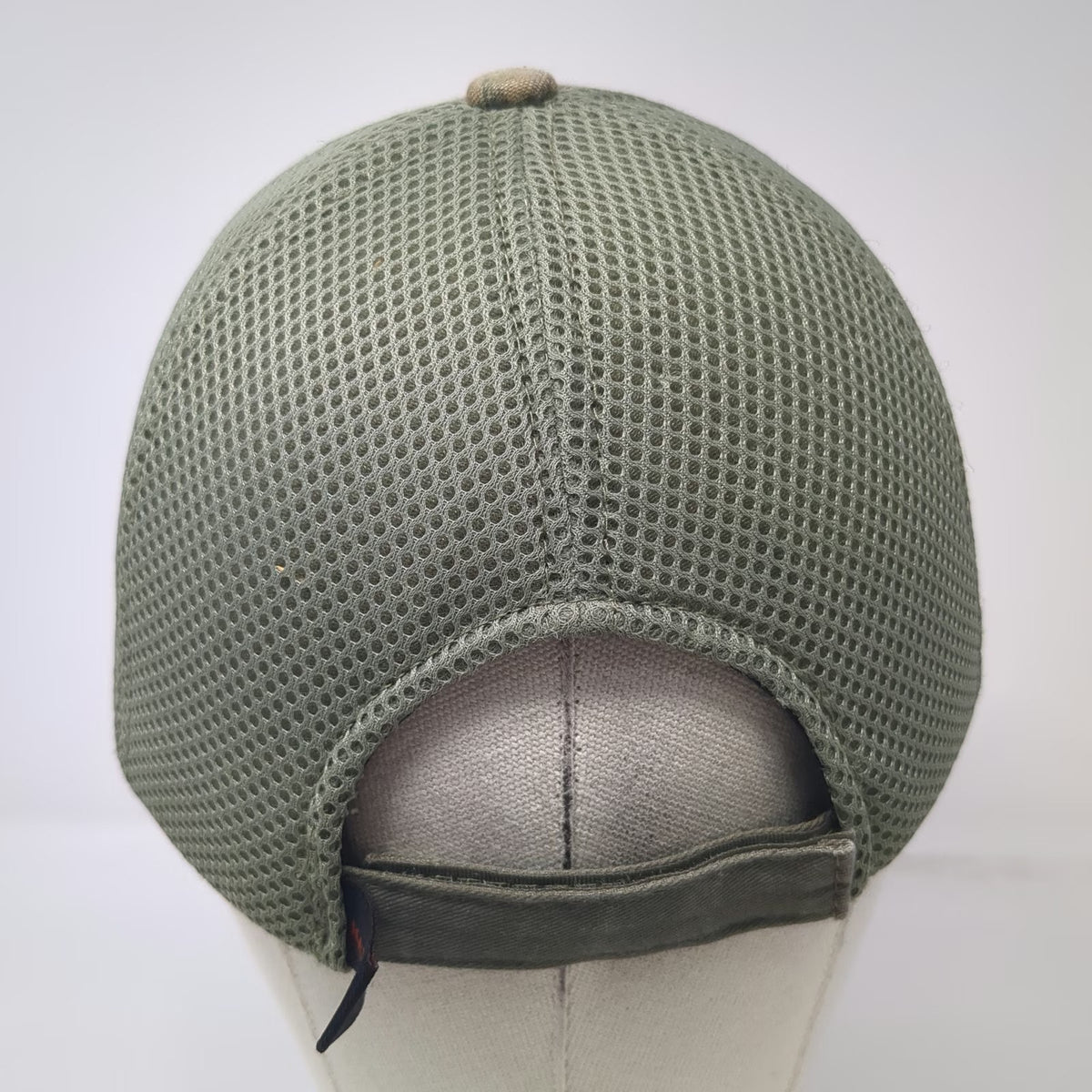 Port Authority Baseball Cap Green One Size Portneuf Air Rescue Mesh Camo Hat