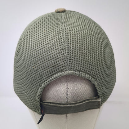 Port Authority Baseball Cap Green One Size Portneuf Air Rescue Mesh Camo Hat