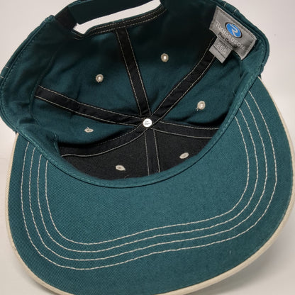 Richardson Baseball Cap Green One Size Farm Bureau Insurance Contrast Stitching